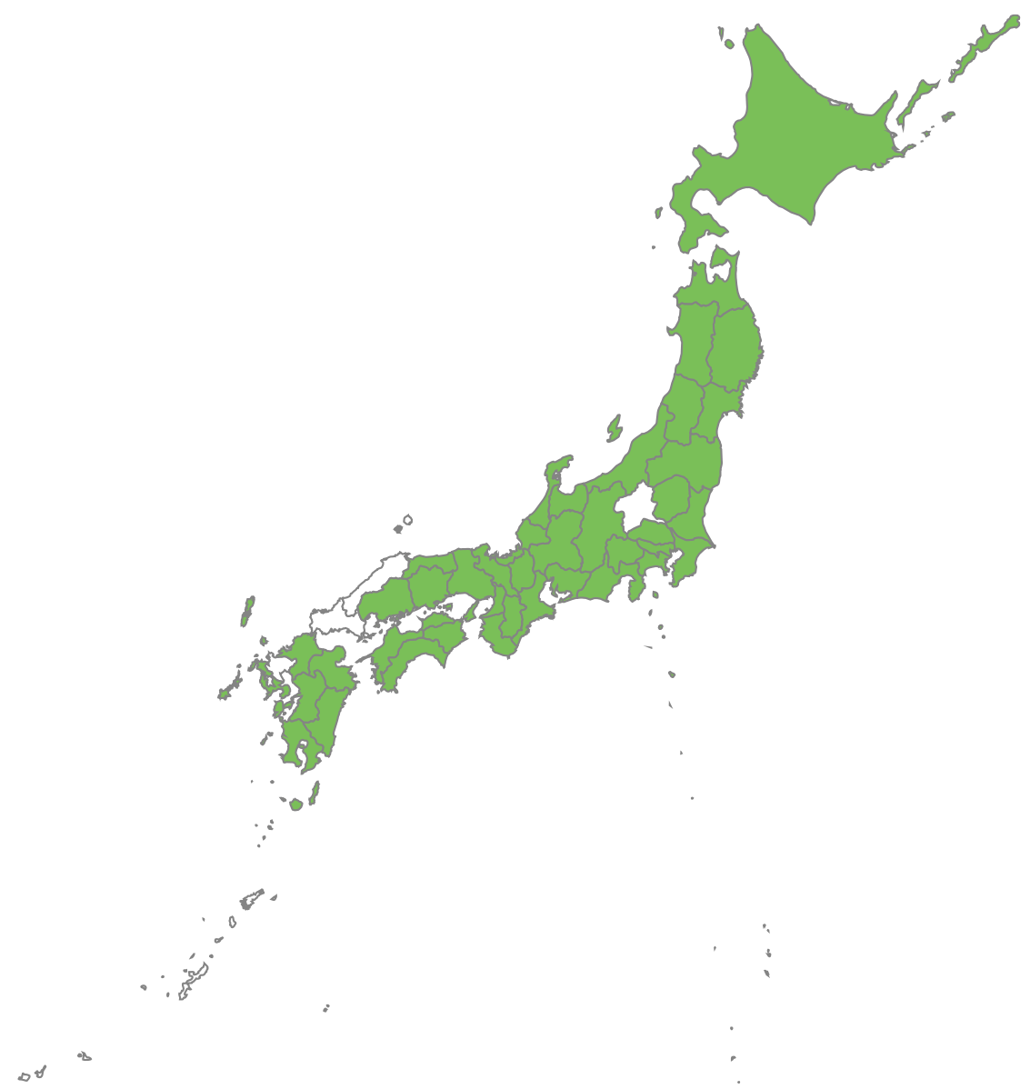 日本地図